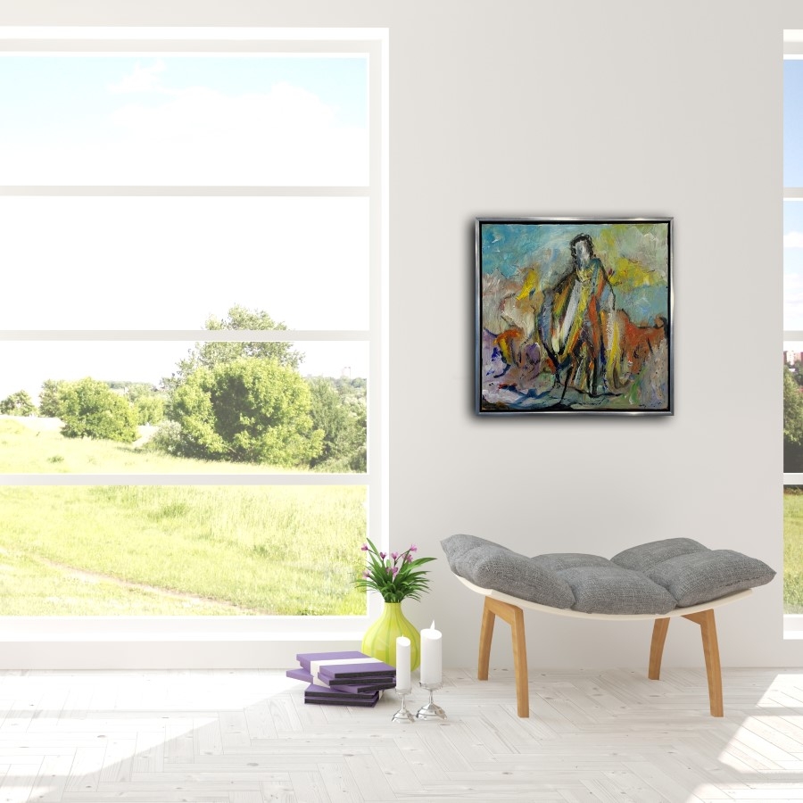 Vagn Frederiksen Vagn 60x60 Cm. (Sælges På Brugtmoms Ordningen)