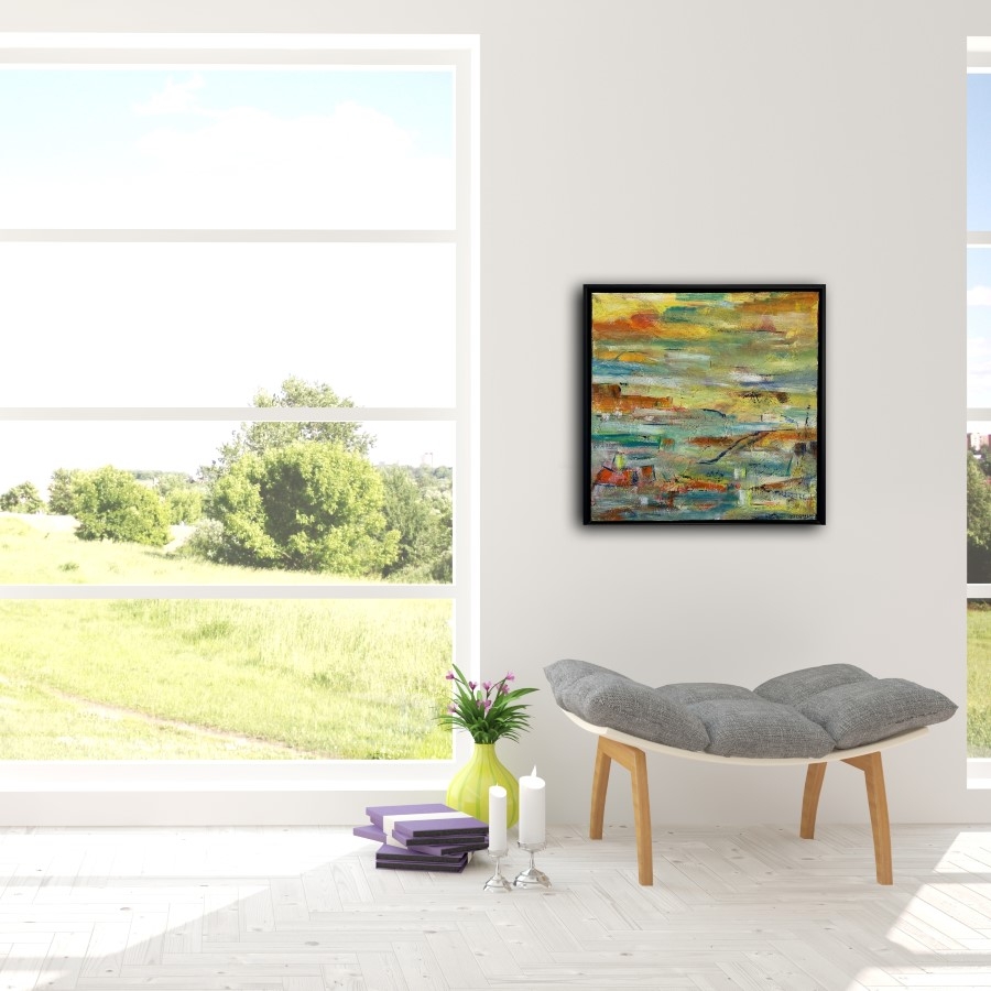 Vagn Frederiksen Vagn 60x60 Cm. (Sælges På Brugtmoms Ordningen)