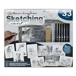 Tegne sæt (Sketching) 33 dele - Dekoration