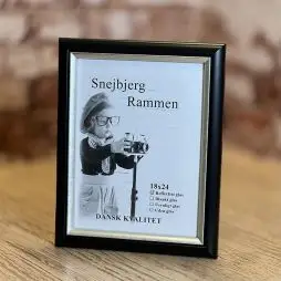 Fotoramme Nr. 2325 Sort M/sølv - 