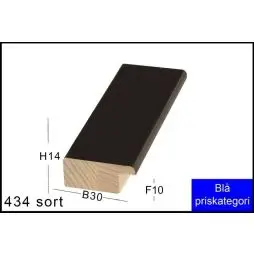 Fotoramme Nr.  434 Sort Special Størrelse - Tegning