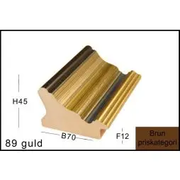 Fotoramme Nr.   89 Guld Special Størrelse - Lanterner Helårs A2Living