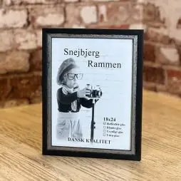 Fotoramme Nr.  537 Sort M/Sølv - Trolde Og 'Sjove Typer'