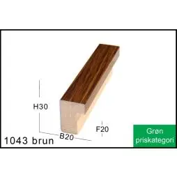 Fotoramme Nr. 1043 Brun Special Størrelse - Akrylmaling
