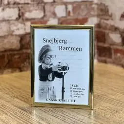 Fotoramme Nr.  501 Guld - Rammer Til Akvaral Og Tegninger