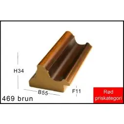 Fotoramme Nr.  469 Brun Special Størrelse - 