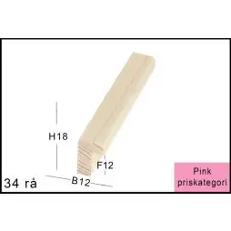 Fotoramme Nr.   34 Rå Special Størrelse - Starpakke Pouring