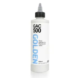 Golden GAC500 Gloss Extender for Fluid Acrylic Colors - 