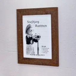 Fotoramme Nr. 1078 Brun - Blokke/Papir/Canvas