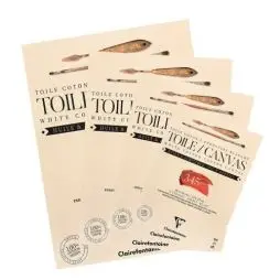 Clairefontaine Toile Canvas 345g/M2 - Kvalitets Malerlærred
