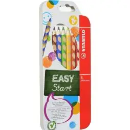 Stabilo Easy Start 6 stk/pk  ( L ) - Brune