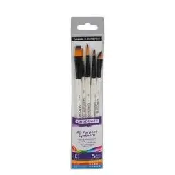 Pensel Graduate Synthetic Watercolour 5-pack - Akrylmaling