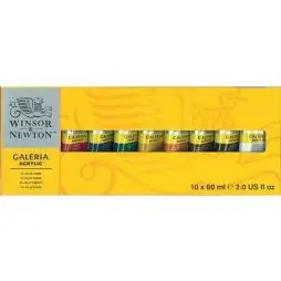 GALERIA Paintin set 10 stk/60ml - Vandsten Og Vandfontæner