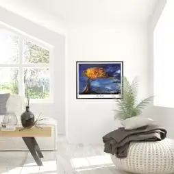 Bente Merrild 70x88 - Plakater - Indrammet