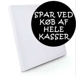 60x120 Billige malerlærreder - Kvartal Og Årsrammer