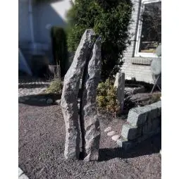 "Polargranit" Unika søjle 120 cm - Udendørs