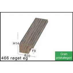 Fotoramme Nr.  466 Gråbejdset Eg  Special Størrelse - 