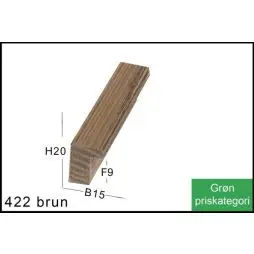 Fotoramme Nr.  422 Brun Special Størrelse - Posca sortiment