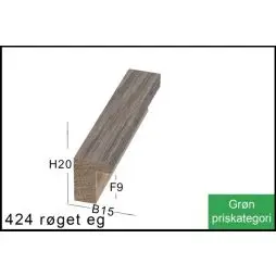 Fotoramme Nr.  424 Gråbejdset Eg  Special Størrelse - 