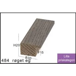 Fotoramme Nr.  484 Gråbejdset Eg Special Størrelse - 