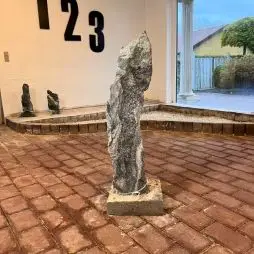 "Polargranit" Unika søjle 87 cm - Claus Krøjgaard