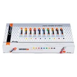Cobra Study Water Mixable Oil Colour 10x40 ml - 