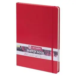 Talens Sketch Book. Red - Guld