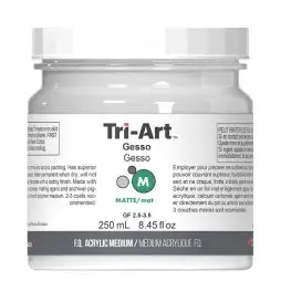 Tri-Art Gesso 250ml - Kvalitets Malerlærred