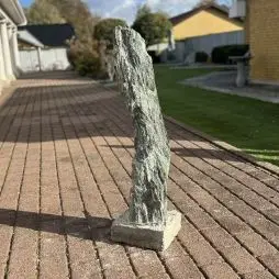 "Polargranit" Unika Søjle 100 Cm Høj - Udendørs
