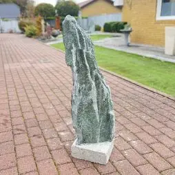 "Polargranit" Unika Søjle 101 Cm Høj - Udendørs