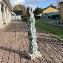 "Polargranit" Unika Søjle 109 Cm Høj - Udendørs