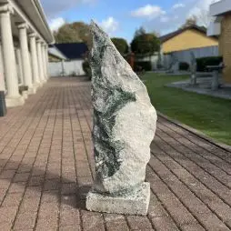 "Polargranit" Unika Søjle 114 Cm Høj - Udendørs