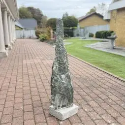 "Polargranit" Unika Søjle 116 Cm Høj - Ink