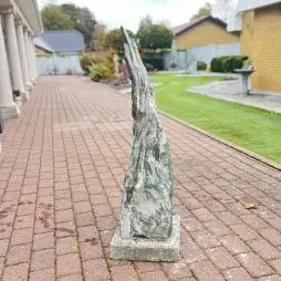 "Polargranit" Unika Søjle 120 Cm Høj - Pengegave