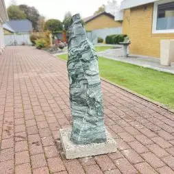 "Polargranit" Unika Søjle 120 Cm Høj - System 3