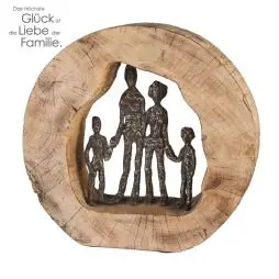 Sculpture, "Family", H. 28 cm - Ege Rammen