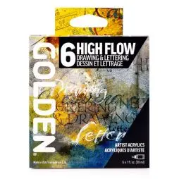 Golden High Flow Drawing & Lettering Set - Akrylmaling