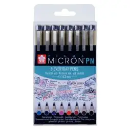 Pigma Micron Pn Set 8 - Linoleumstryk