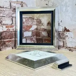 Svæveramme nr. 6001 sølv - Tegning