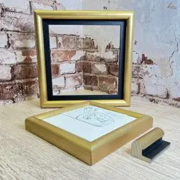 Svæveramme Nr. 6004 Guld - Svæverammer