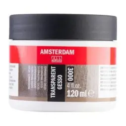 Amsterdam Transparent Gesso 3000 - 120 ml - Restsalg