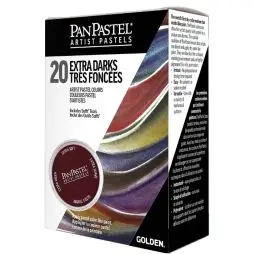 Panpastel 20 - Extra Dark Shades Set - Pasteller