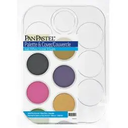 Panpastel Palette Tray  Lid. Til 10 stk. - Pasteller