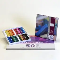 Startpakke - Van Gogh pastelfarver + Pastel papir - Passepartouthuse