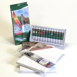 Startpakke - Derwent Academy Oilfarve - Startpakker