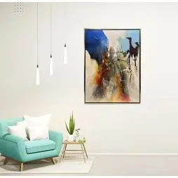 Flemming Rasmussen - 90x120 - (Sælges På Brugtmoms Ordningen) - Svæverammer