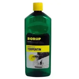 Borup Mineralsk Terpentin 1000 ml - Diverse Tilbehør