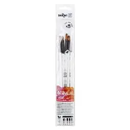 Darwi For You Set Of 5 Thin Brushes 2 - Pensler